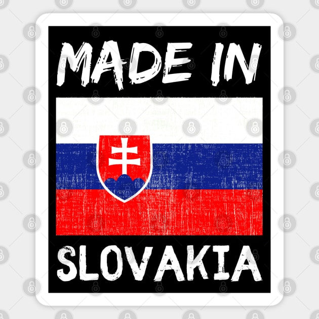 Made In Slovakia Magnet by footballomatic